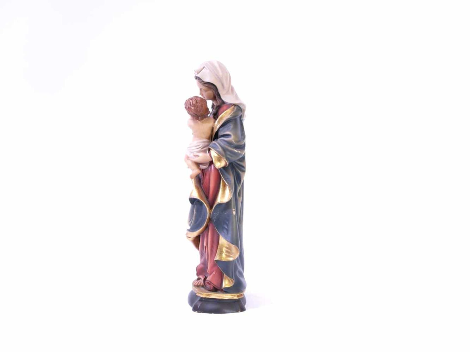 Holzfigur Madonna - Bild 7 aus 12