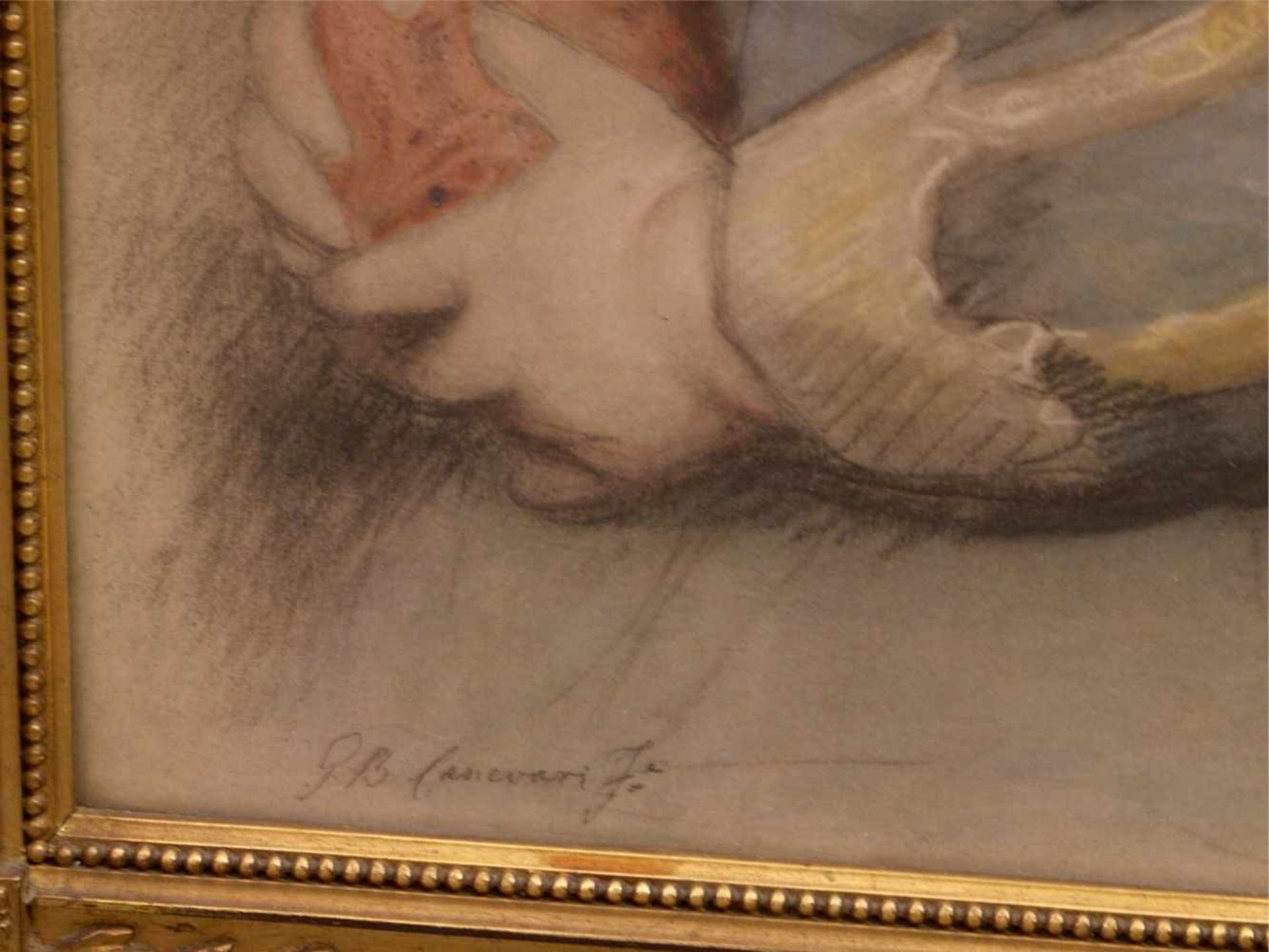 Canevari, Giovanni Battista (1789-1876) - Studie nach van Dyck - James von England - Image 8 of 10
