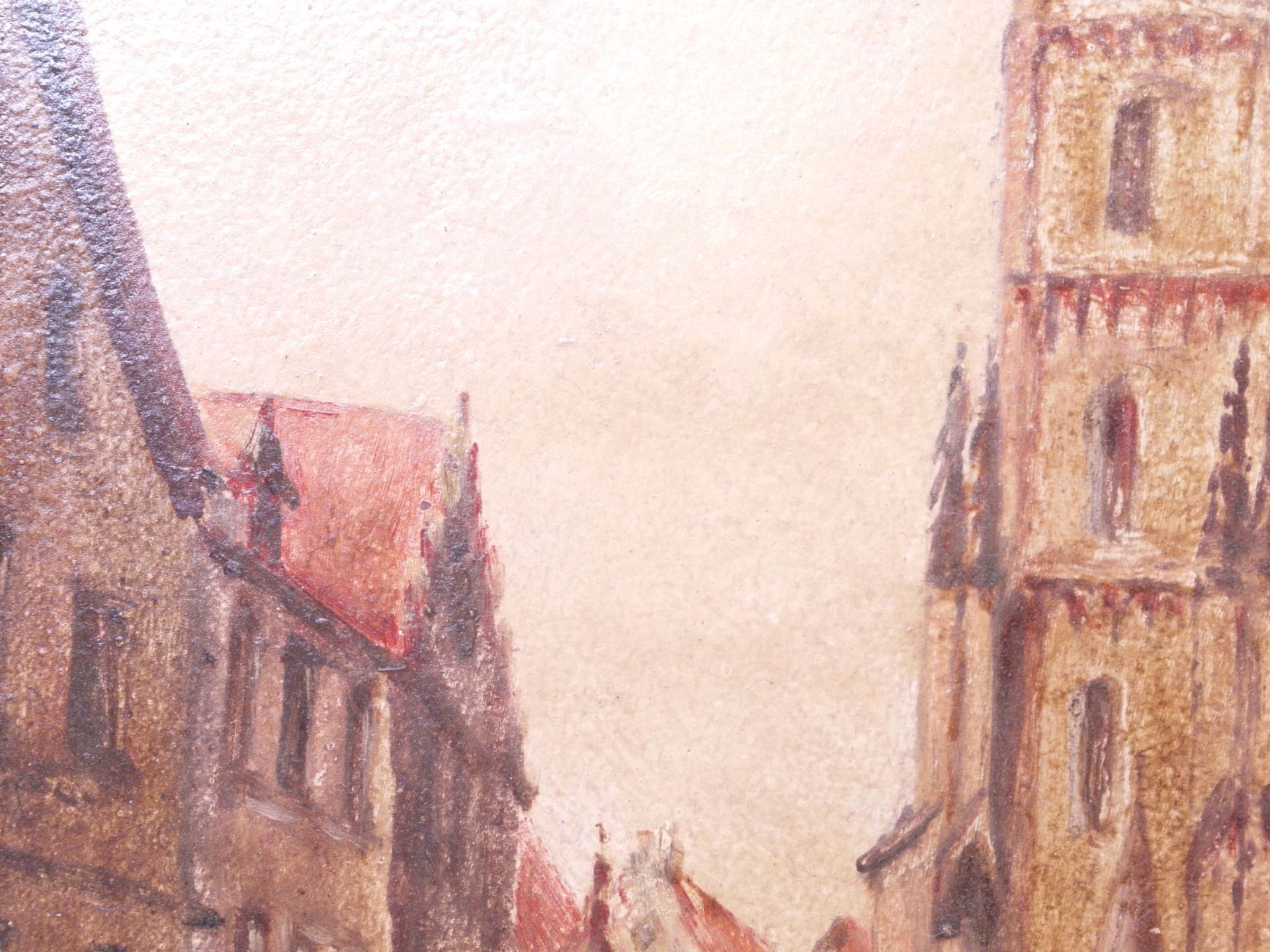 Gemälde Königsstraße zur Lorenzkirche Nürnberg - Bild 10 aus 12