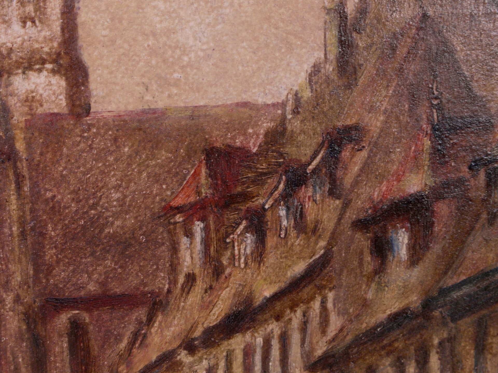Gemälde Königsstraße zur Lorenzkirche Nürnberg - Bild 6 aus 12
