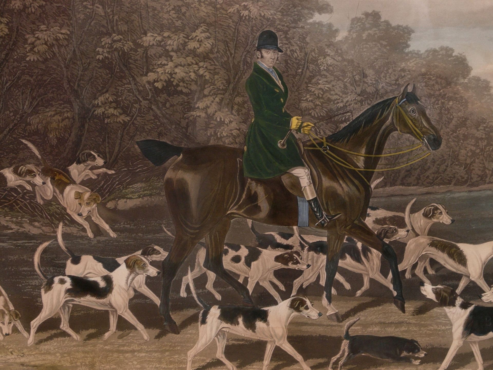 Charles I Hunt (1803-1877) – William Long “Huntsman to his Grace the Duke of Beaufort” nach James Lo - Bild 3 aus 7