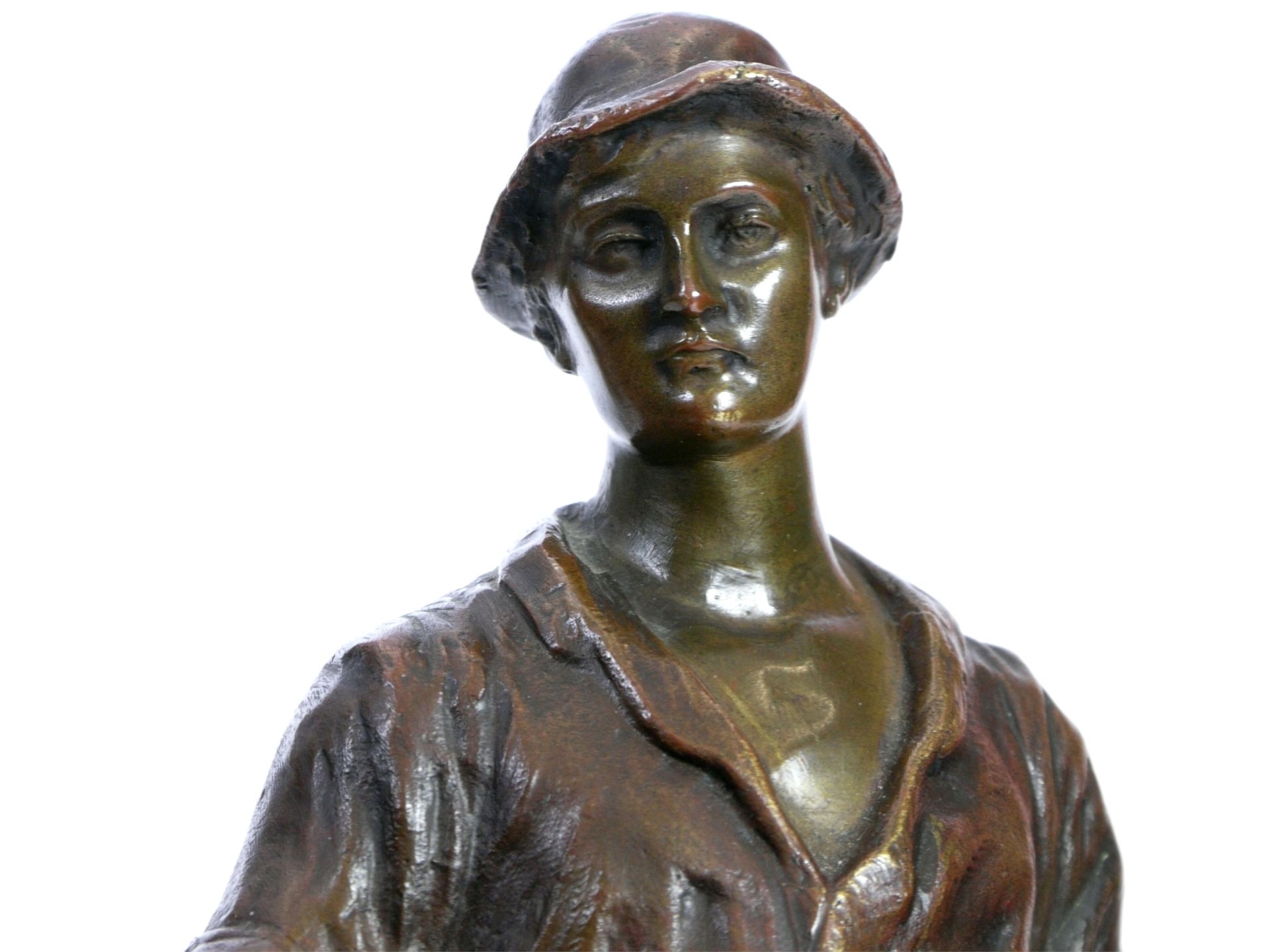 Deihle, Gottlob (1856-1933) - Bronze Schmied - Bild 6 aus 6
