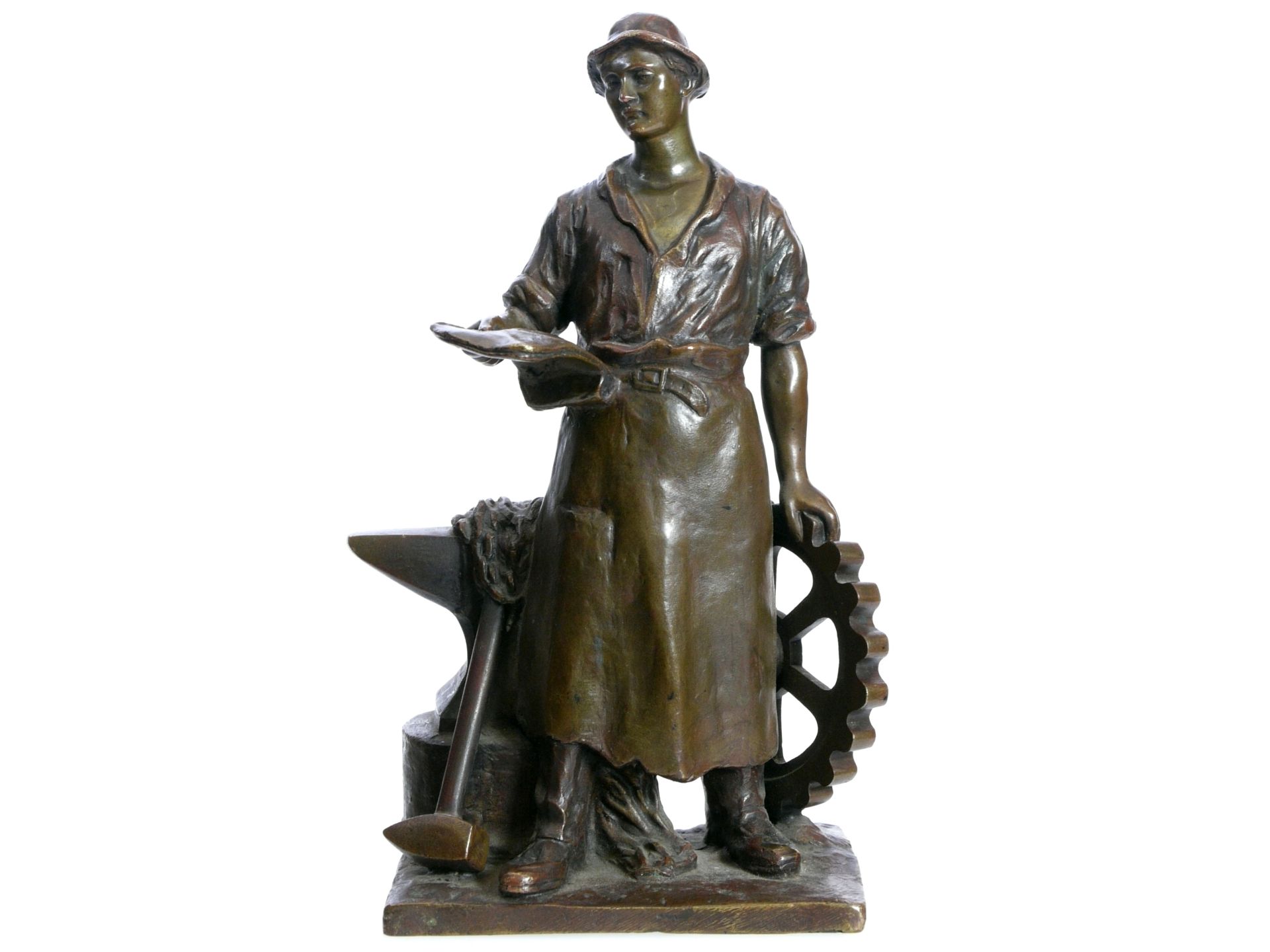 Deihle, Gottlob (1856-1933) - Bronze Schmied