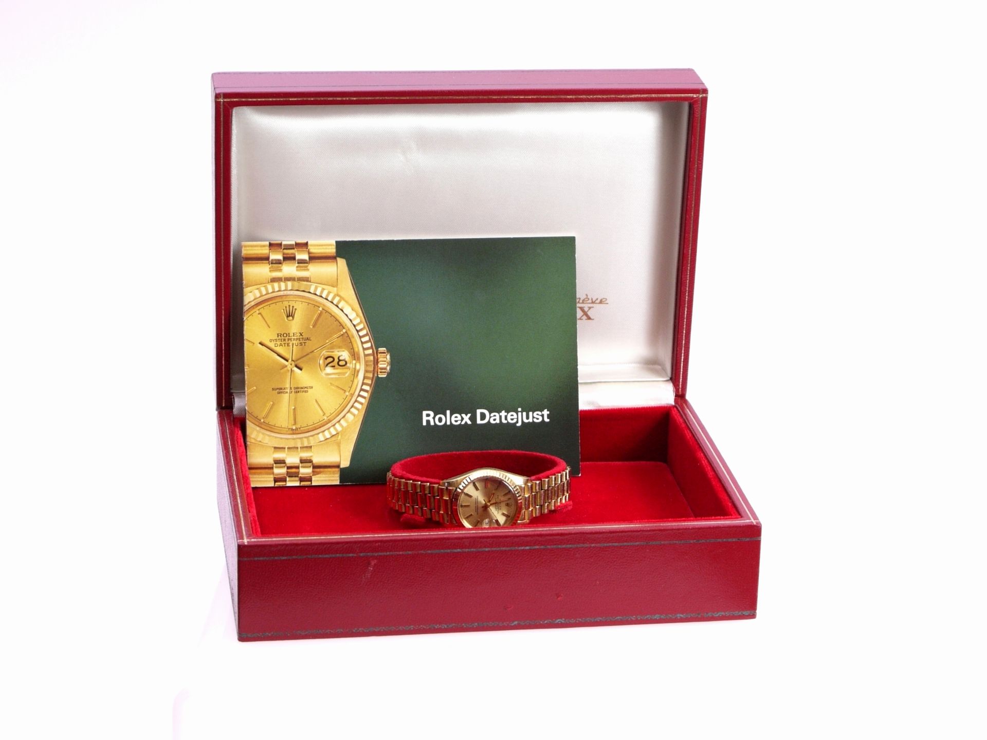 Rolex Oyster Perpetual Datejust Chronometer GG 18kt. Ref. 8570 - Bild 9 aus 10