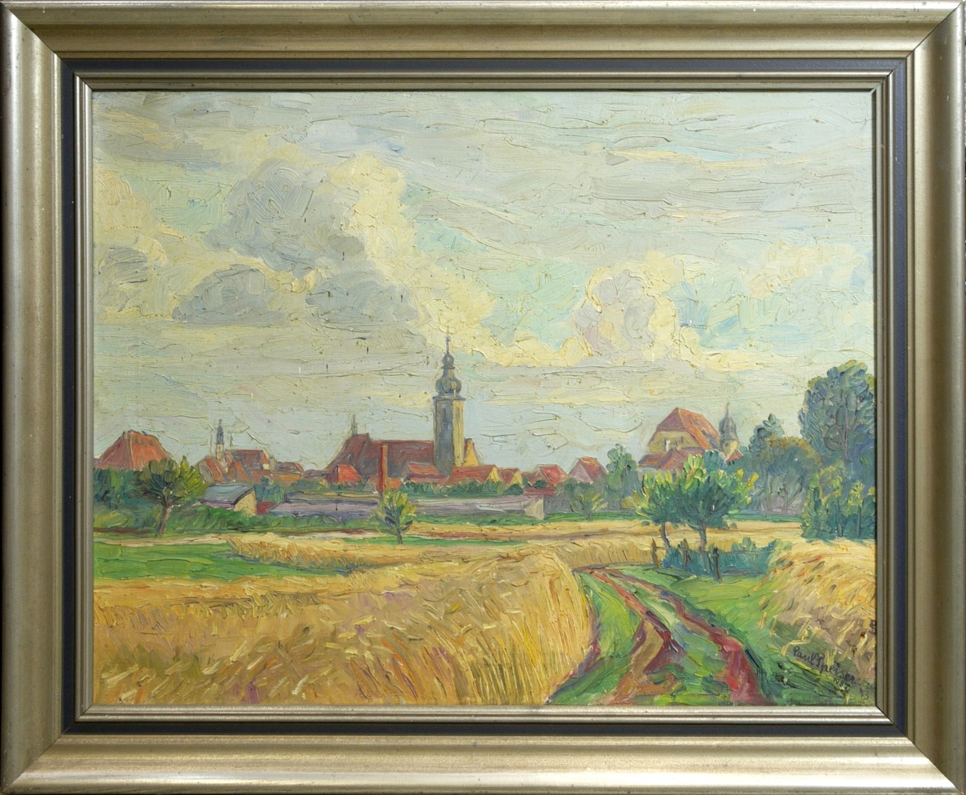 Speiser, Paul (20. Jhd.) - Landschaft bei Nürnberg 1937