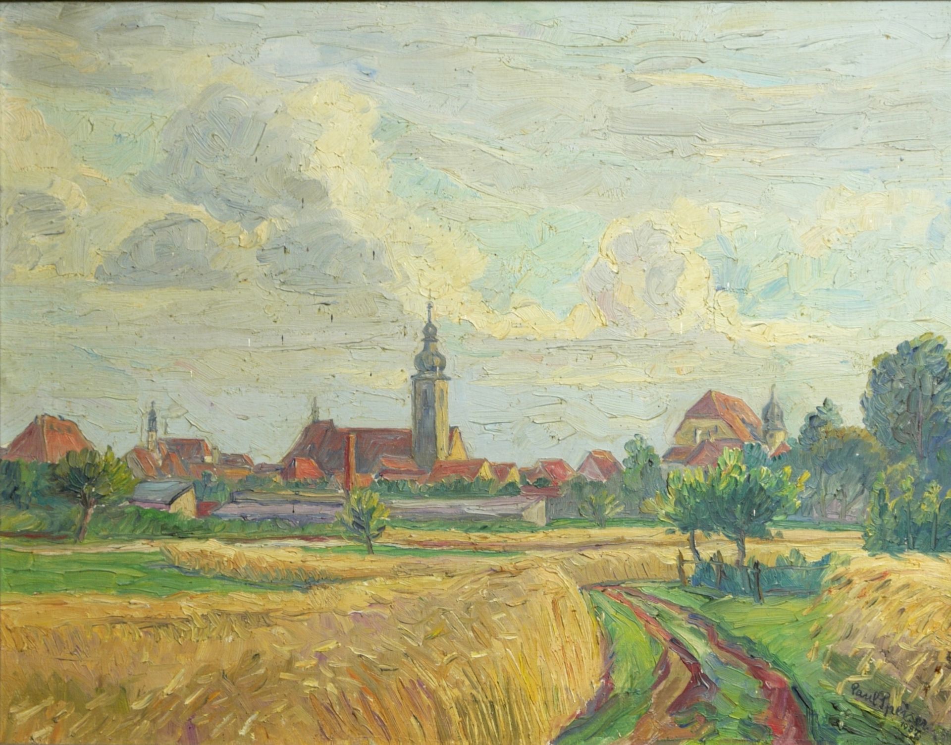 Speiser, Paul (20. Jhd.) - Landschaft bei Nürnberg 1937 - Bild 2 aus 7