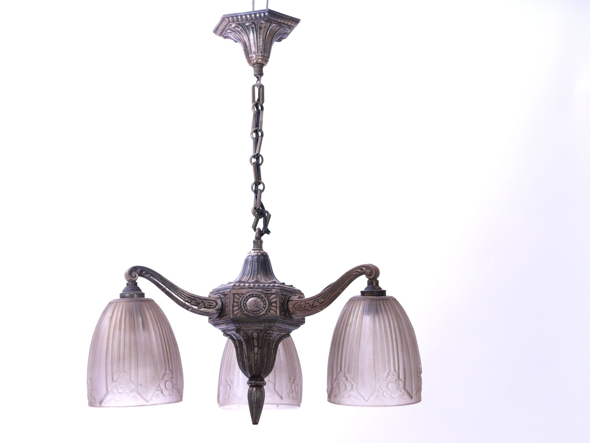 Art Deco Deckenlampe Frankreich - Image 2 of 4