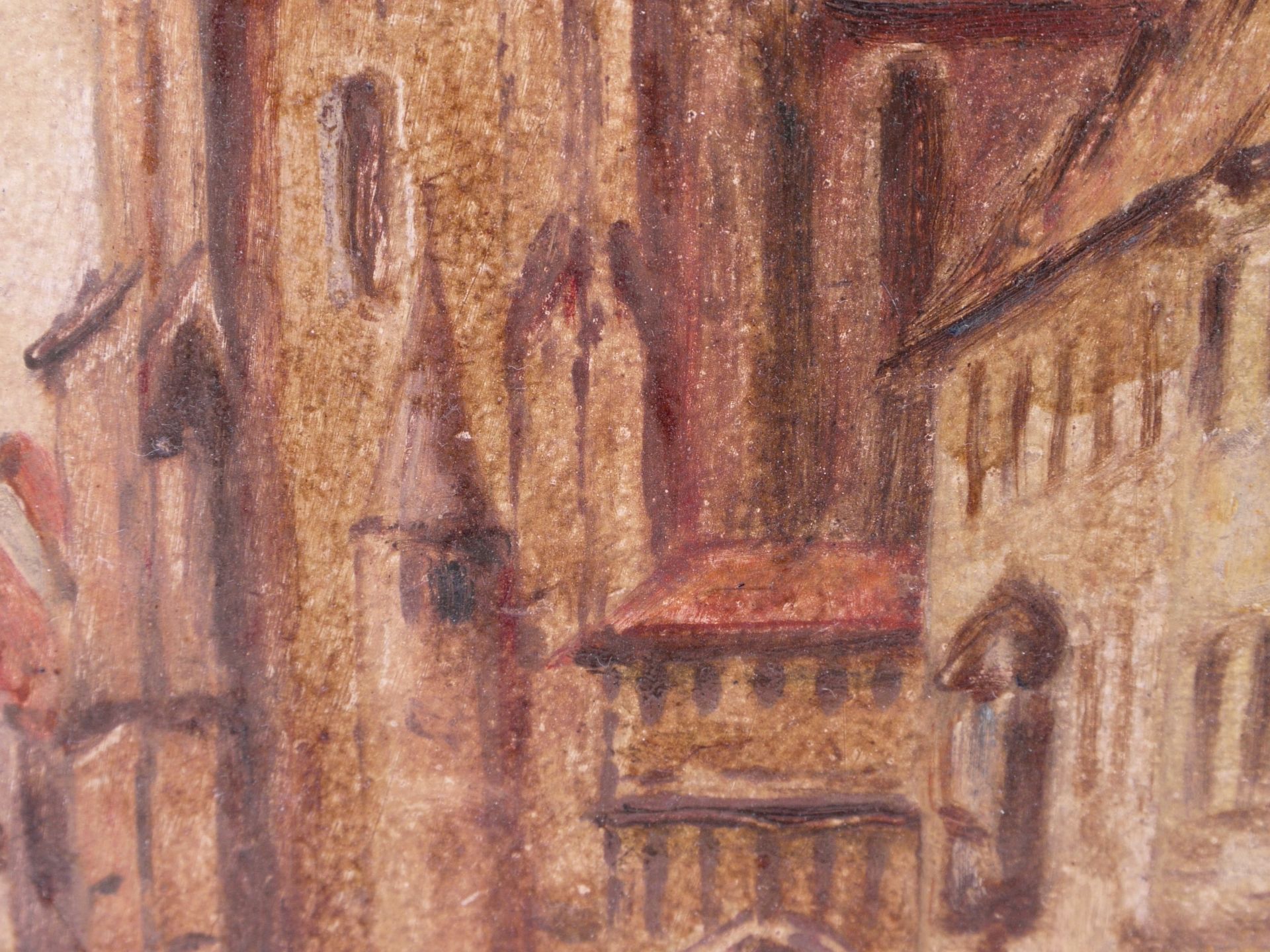 Gemälde Königsstraße zur Lorenzkirche Nürnberg - Bild 7 aus 12