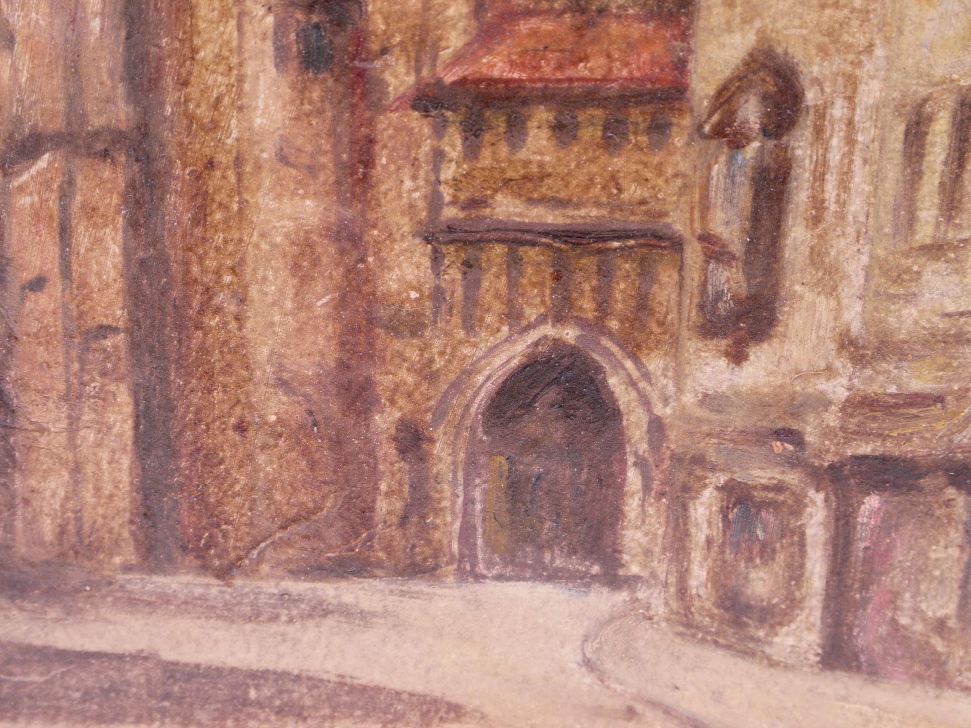 Gemälde Königsstraße zur Lorenzkirche Nürnberg - Bild 8 aus 12