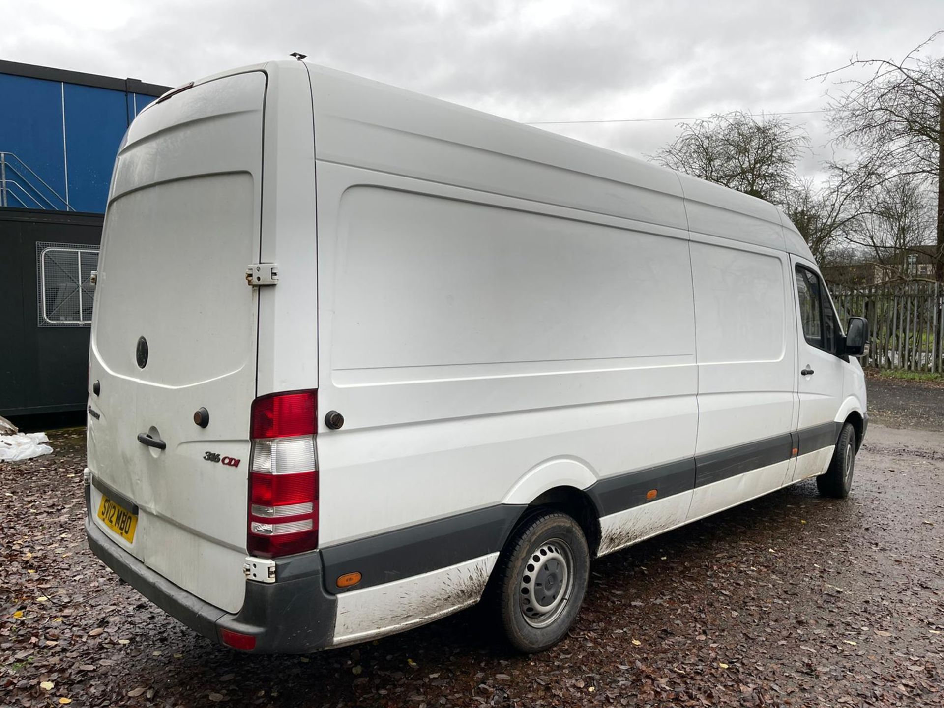 2012/12 REG MERCEDES-BENZ SPRINTER 316 CDI 2.2 DIESEL WHITE PANEL VAN, SHOWING 2 FORMER KEEPERS - Image 4 of 9