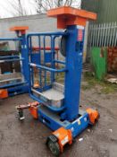 POWER TOWER PECO LIFT ACCESS TOWER SCISSOR LIFT PLATFORM, FULL WORKING ORDER, YEAR 2015 *PLUS VAT*