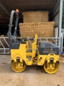 BOMAG BW 80 ADH-2 TWIN DRUM RIDE ON ROLLER *PLUS VAT*