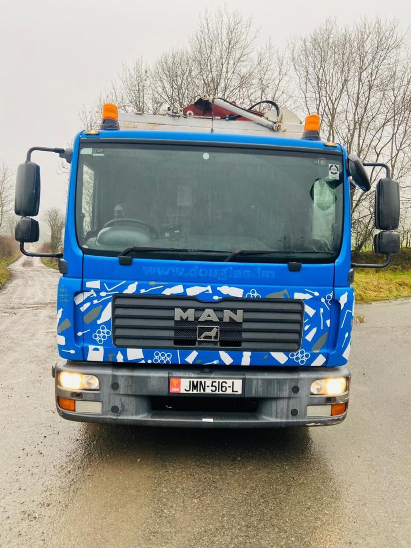 2008 MAN RECYCLING LORRY TIPPER BODY AUTO, 106,000 KMS, ONE OWNER ON ISLE OF MAN PLATES *PLUS VAT* - Image 2 of 13