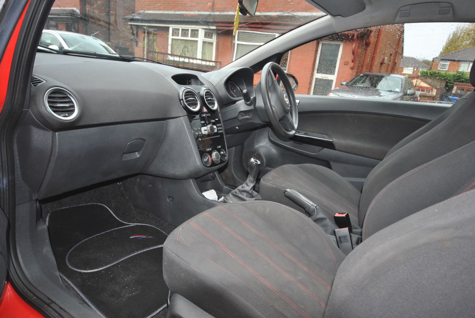 2014/14 REG VAUXHALL CORSA SPORTIVE CDTI 1.25 DIESEL RED VAN, SHOWING 2 FORMER KEEPERS *NO VAT* - Image 8 of 9