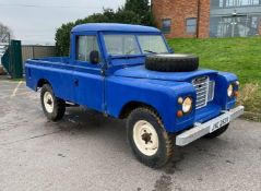 1980 LAND ROVER 109" - 4 CYL 2.3 PETROL BLUE LIGHT UTILITY 4X4 *PLUS VAT*