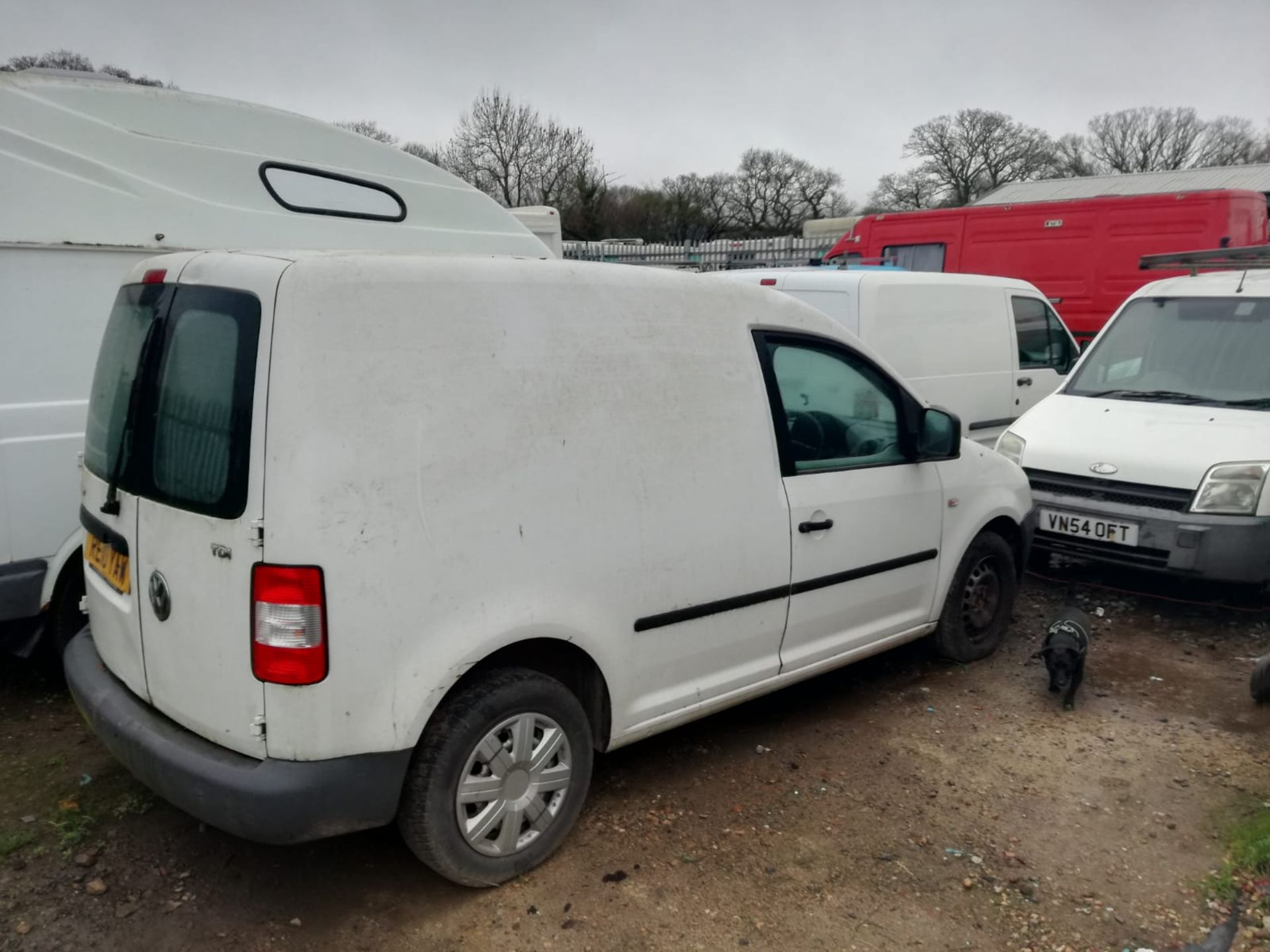 2010/10 REG VOLKSWAGEN CADDY C20 TDI 104 2.0 DIESEL PANEL VAN, SHOWING 5 FORMER KEEPERS *NO VAT* - Image 7 of 8