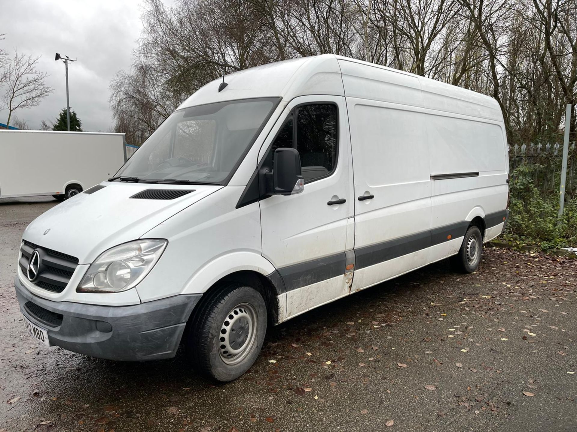 2012/12 REG MERCEDES-BENZ SPRINTER 316 CDI 2.2 DIESEL WHITE PANEL VAN, SHOWING 2 FORMER KEEPERS - Image 2 of 9