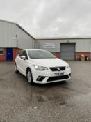 2018/18 REG SEAT IBIZA SE TECHNOLOGY MPI 999CC PETROL WHITE 5DR HATCHBACK, SHOWING 0 FORMER KEEPERS