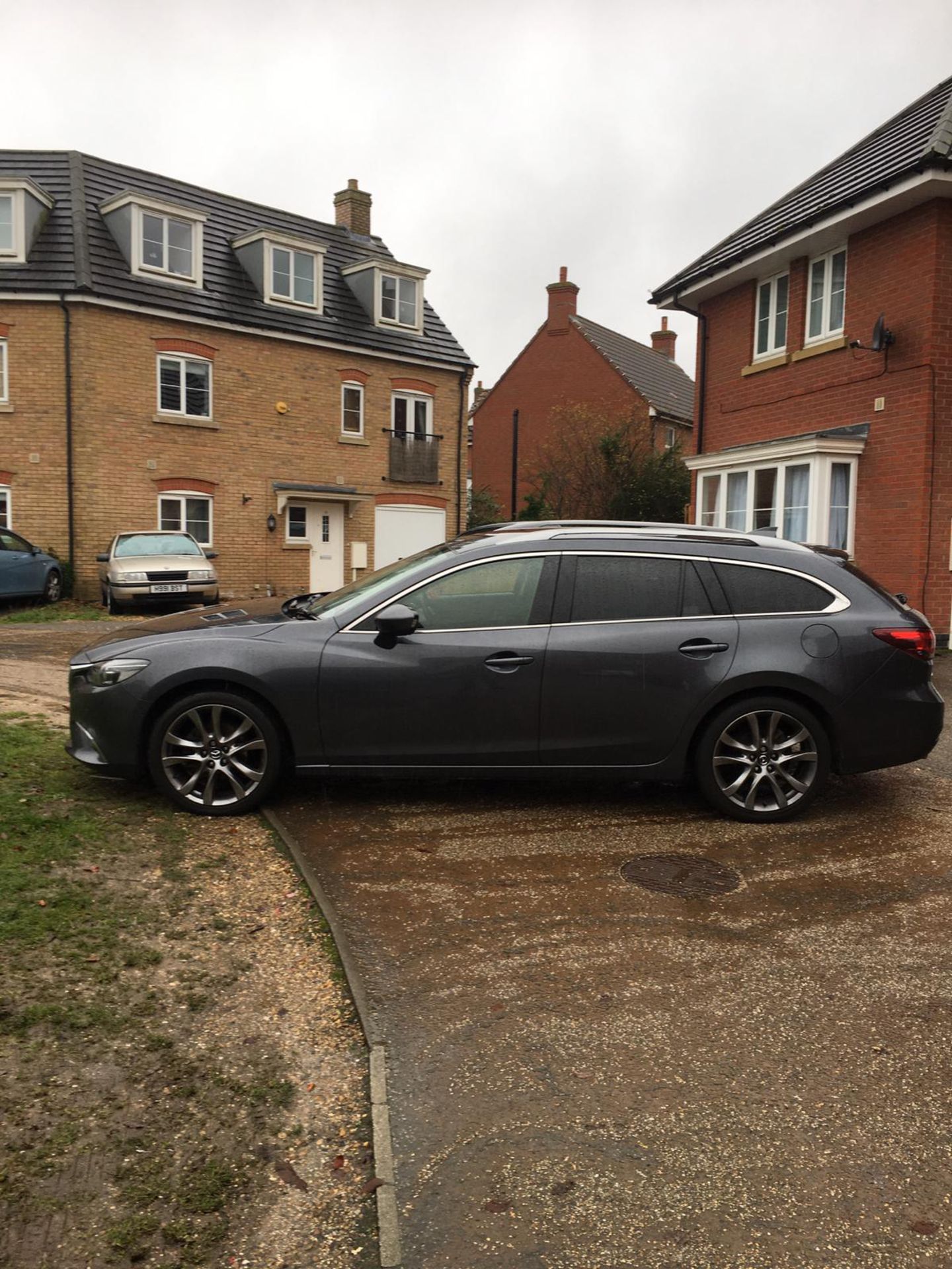 2015/15 REG MAZDA 6 SPORT NAV 2.2 DIESEL ESTATE GREY, SHOWING 2 FORMER KEEPERS *NO VAT* - Image 6 of 13