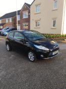 2011/61 REG FORD FIESTA ZETEC TDCI 1.6 DIESEL 3 DOOR HATCHBACK, SHOWING 1 FORMER KEEPER *NO VAT*