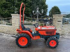 KUBOTA B1550 COMPACT TRACTOR, RUNS AND DRIVES, CLEAN MACHINE, LOW 2440 HOURS, CANOPY *NO VAT*