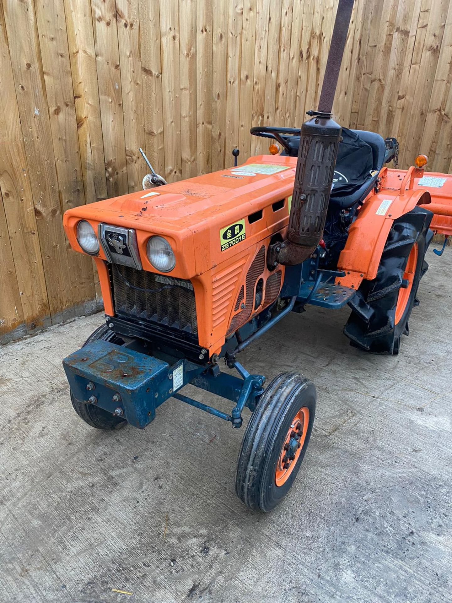 Kubota B7001E Compact tractor & Rotavator *PLUS VAT* - Image 7 of 7