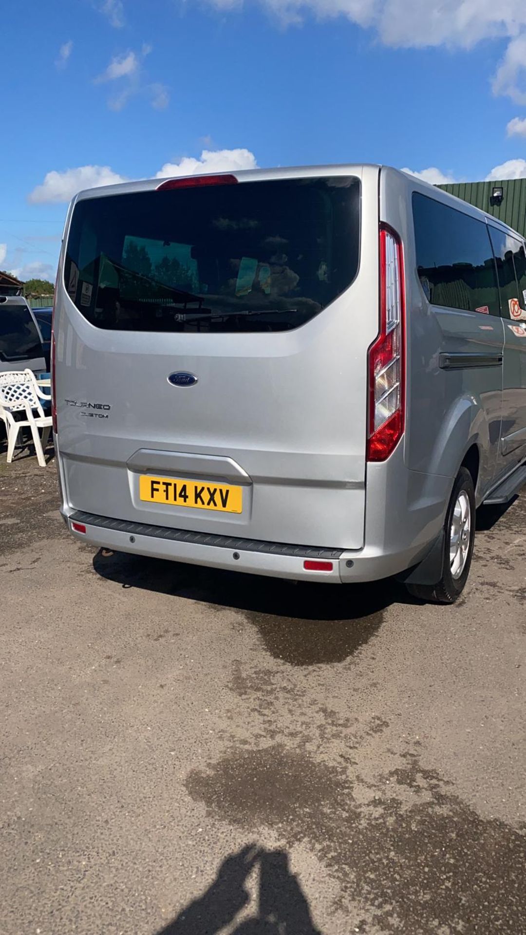 2014/14 REG FORD TOURNEO CUSTOM 300 LTD ECOTEC 2.2 DIESEL MINIBUS / MPV, SHOWING 1 FORMER KEEPER - Image 6 of 12