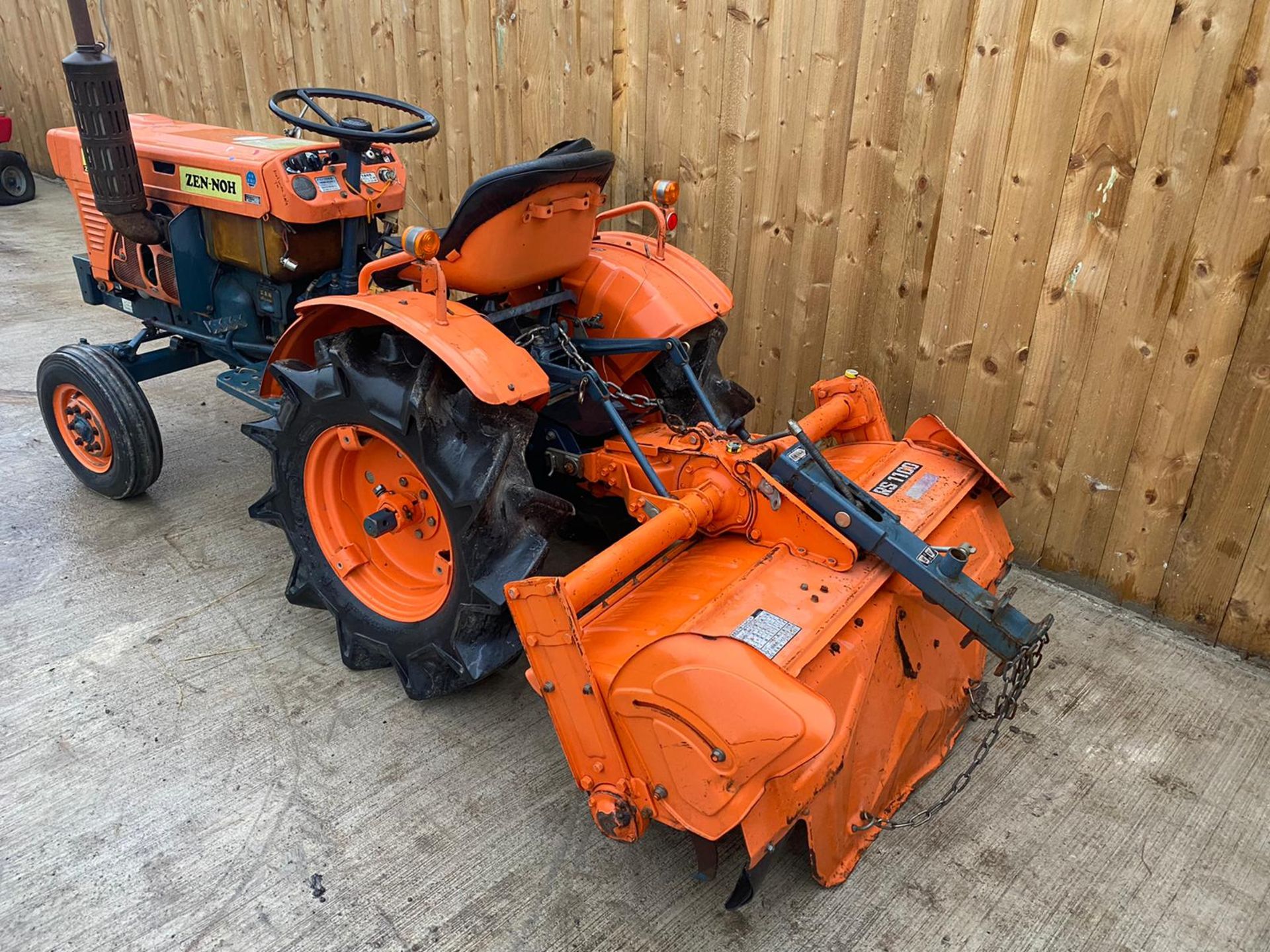 Kubota B7001E Compact tractor & Rotavator *PLUS VAT* - Image 4 of 7