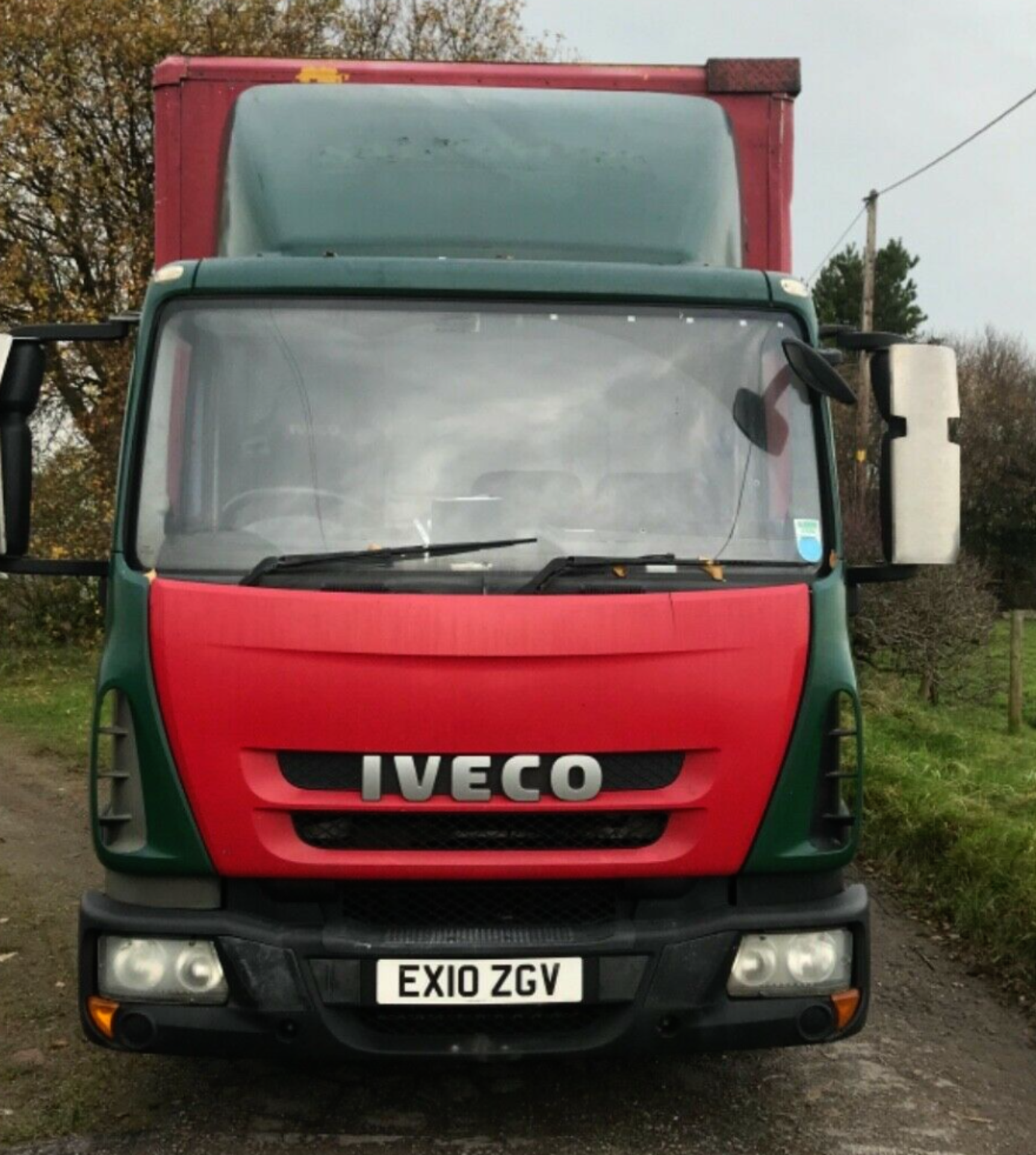 2010 Iveco 75E16 7.5Ton curtainsider with tuck under tail lift with 20ft body and barn doors.