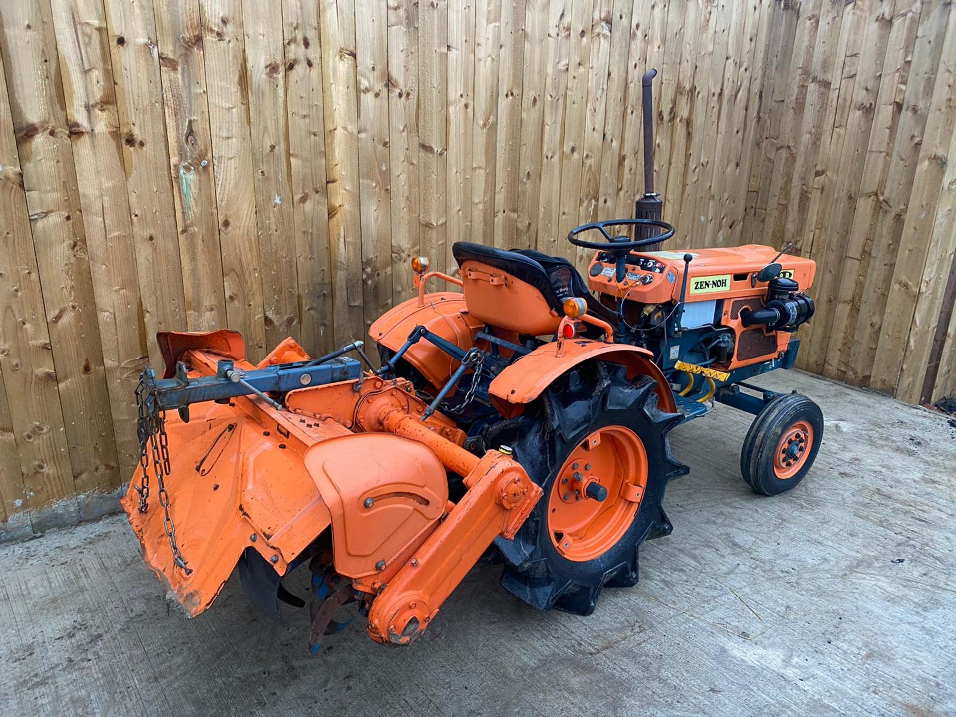 Kubota B7001E Compact tractor & Rotavator *PLUS VAT* - Image 2 of 7