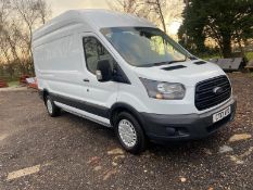 RARE VAN! 2017/17 REG FORD TRANSIT 350 2.0 DIESEL 4X4 AWD WHITE PANEL VAN, SHOWING 0 FORMER KEEPERS