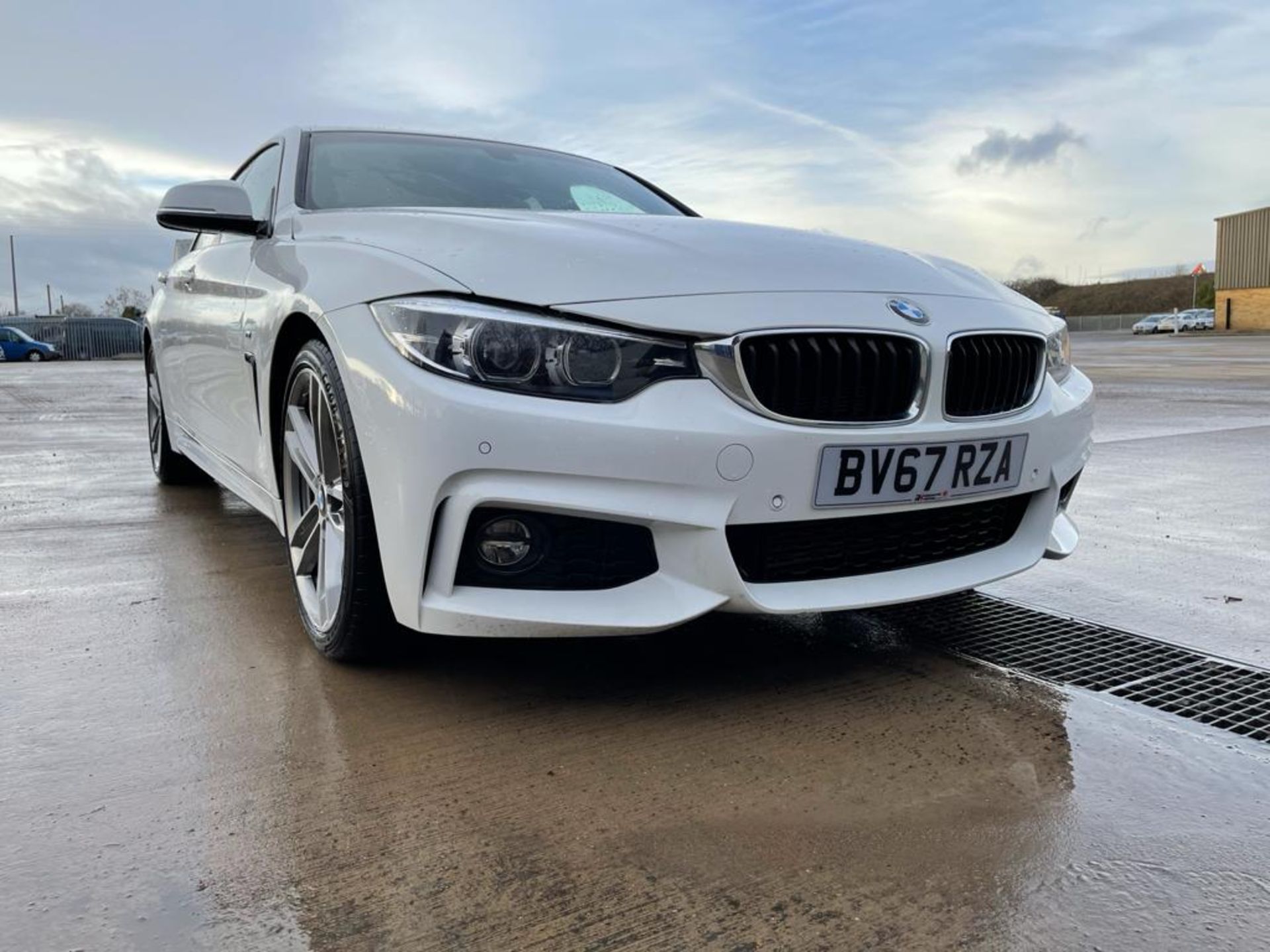 2017/67 BMW 420D GRAN COUPE M SPORT 2.0 DIESEL AUTOMATIC WHITE COUPE - MINT -IN PERFECT CONDITION! - Image 2 of 25