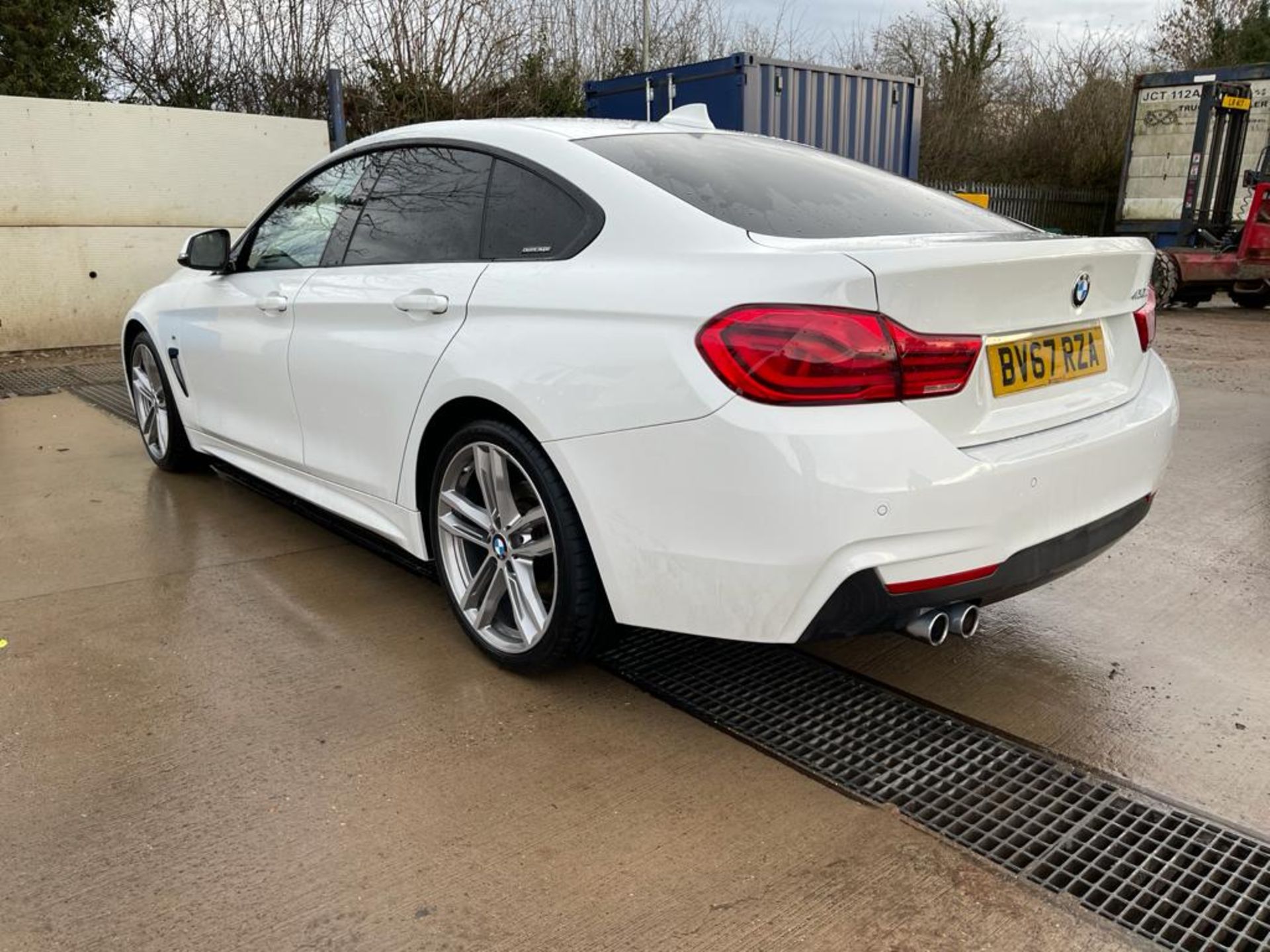 2017/67 BMW 420D GRAN COUPE M SPORT 2.0 DIESEL AUTOMATIC WHITE COUPE - MINT -IN PERFECT CONDITION! - Image 4 of 25