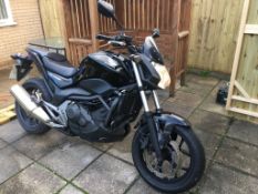 2014/64 REG HONDA NC750 SA-E 750CC BLACK MOTORCYCLE, SHOWING 1 FORMER KEEPER *NO VAT*