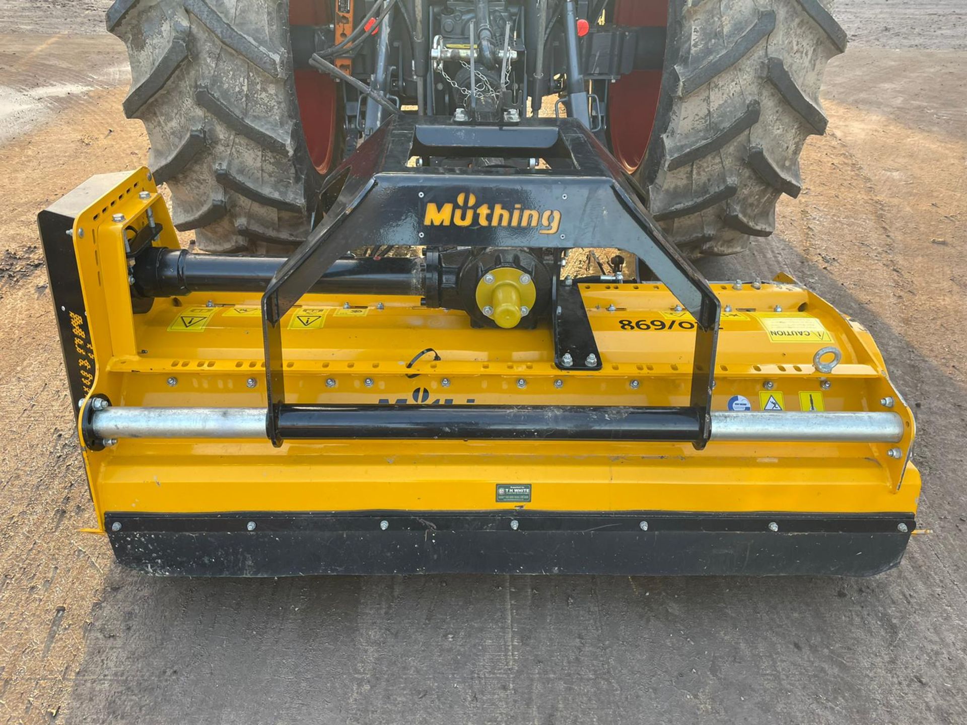 2015 MUTHING MU-H 160 31 FLAIL MOWER, SUITABLE FOR 3 POINT LINKAGE, ALL WORKS PTO DRIVEN, SIDE SHIFT - Image 3 of 10