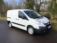 2015/65 REG CITROEN DISPATCH 1000 L1H1 ENTERPRISE HDI 1.6 DIESEL PANEL VAN, SHOWING 1 FORMER KEEPER