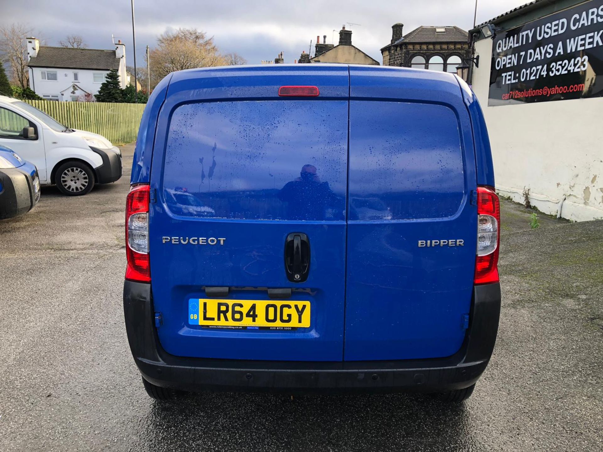 2014/64 REG PEUGEOT BIPPER S HDI 1.25 DIESEL BLUE PANEL VAN, SHOWING 0 FORMER KEEPERS *PLUS VAT* - Image 2 of 11