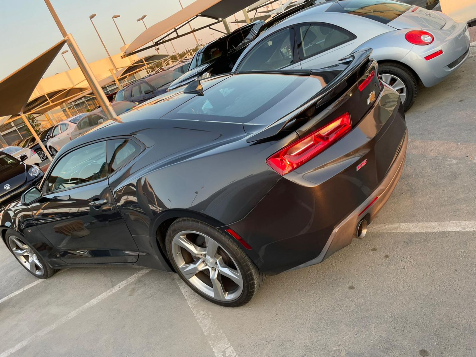 2017 Chevrolet comaro 6.2 V8 25,000km grey with red and black interior plus vat with Nova PLUS VAT - Image 10 of 10