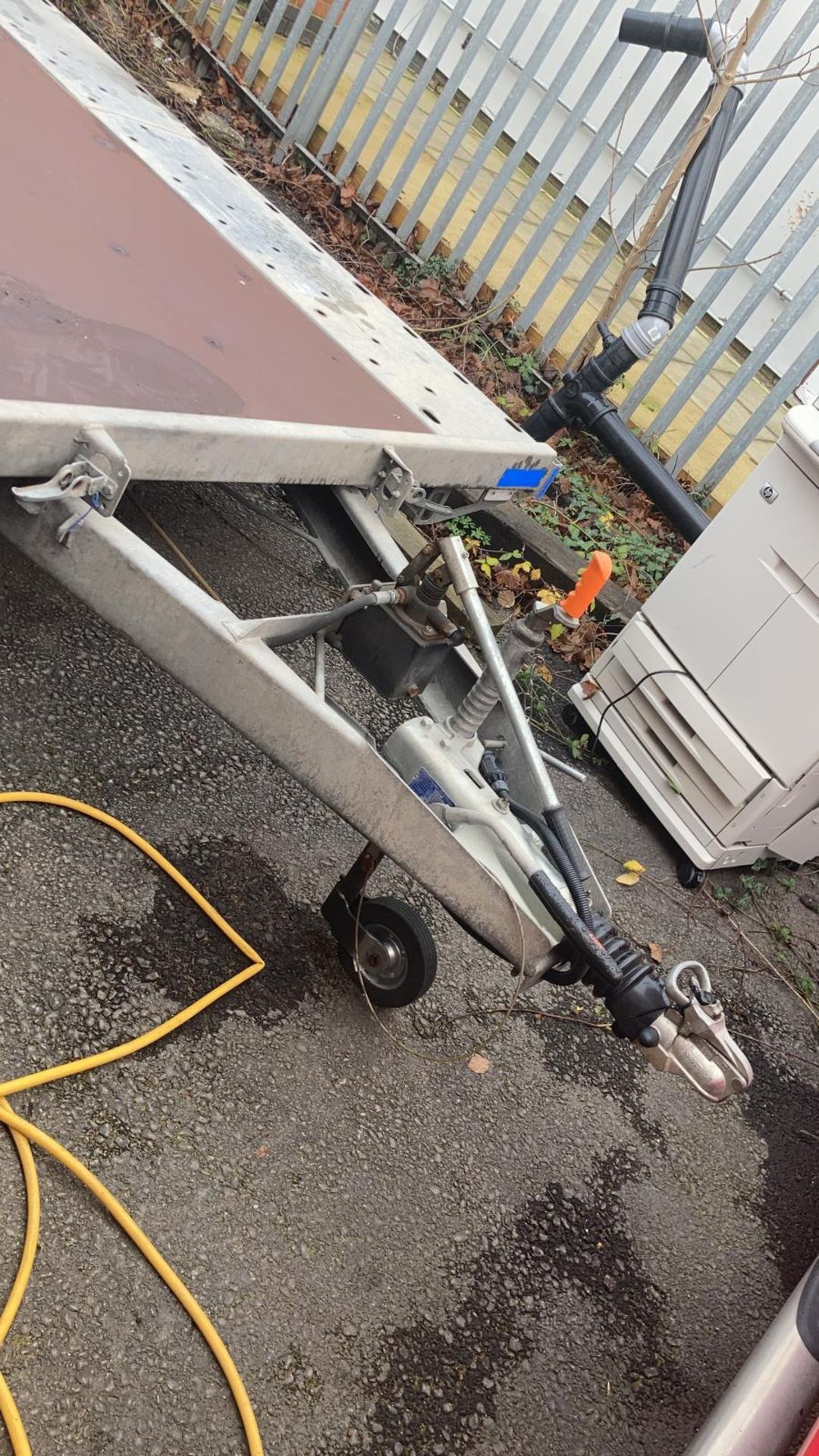 2019 BATESON PT56 TRI-AXLE TILT BED + RAMPS TRAILER 16FT X 7FT BED WITH HITCH KEYS *PLUS VAT* - Image 3 of 5