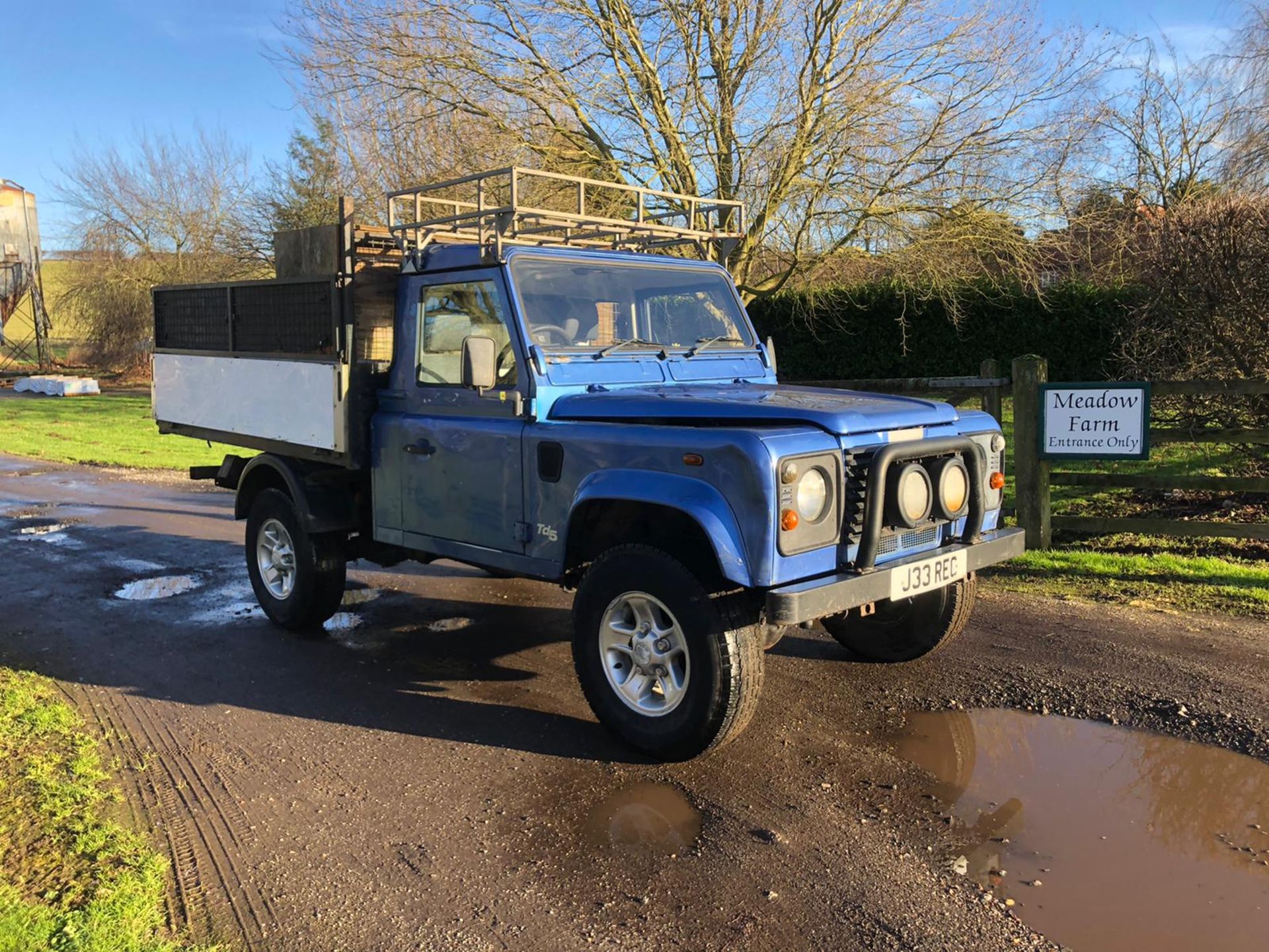 1994 LAND ROVER 110 DEFENDER TDI 2.5 DIESEL BLUE LIGHT 4X4 UTILITY *NO VAT*