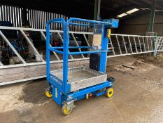 2010 POWERTOWER NANO ELECTRIC SCISSOR LIFT, GOOD CONDITON, CHOICE OF 2 ALL WORKS *PLUS VAT*