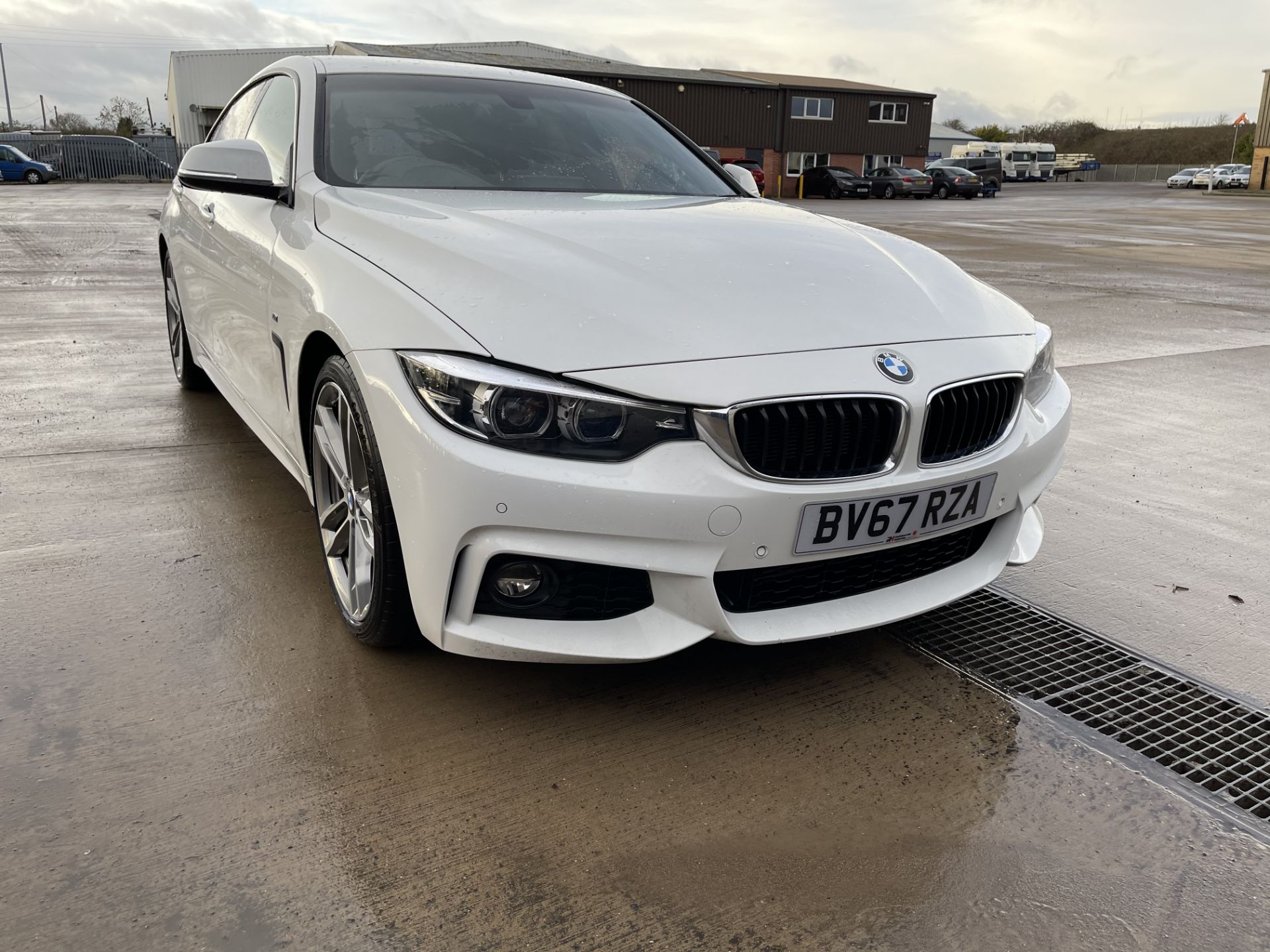 2017/67 BMW 420D GRAN COUPE M SPORT 2.0 DIESEL AUTOMATIC WHITE COUPE - MINT -IN PERFECT CONDITION! - Image 2 of 25