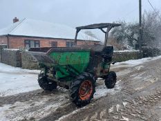 Ausa 150DG DumperBeen Stood For A Few Years Did Run Drive And Work Before 1.5 Ton Swivel Skip