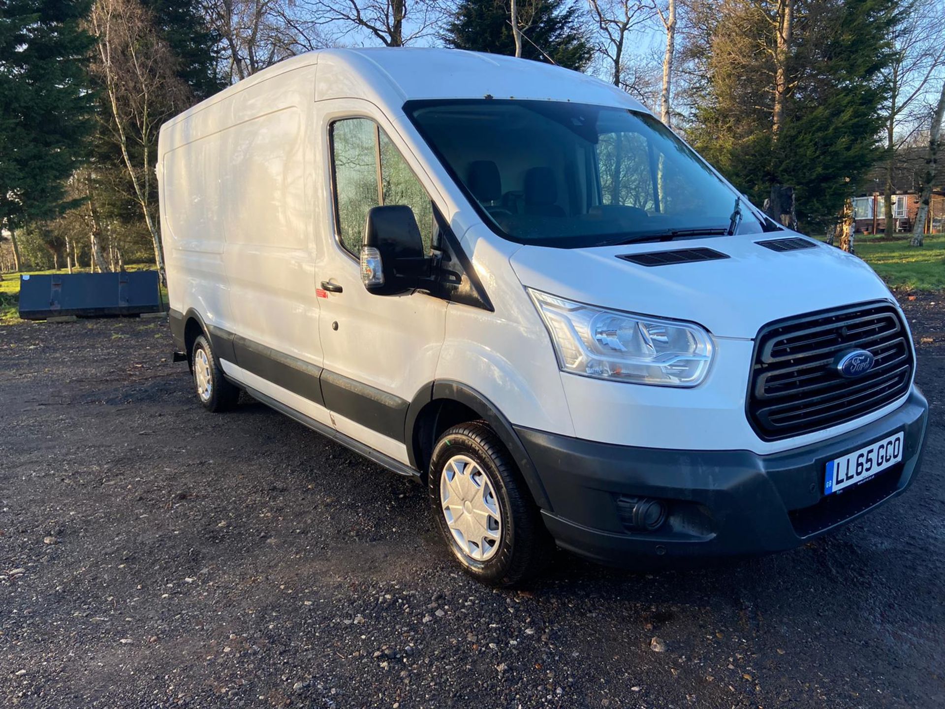 2016/65 REG FORD TRANSIT 310 2.2 DIESEL WHITE PANEL VAN, SHOWING 0 FORMER KEEPERS *PLUS VAT*