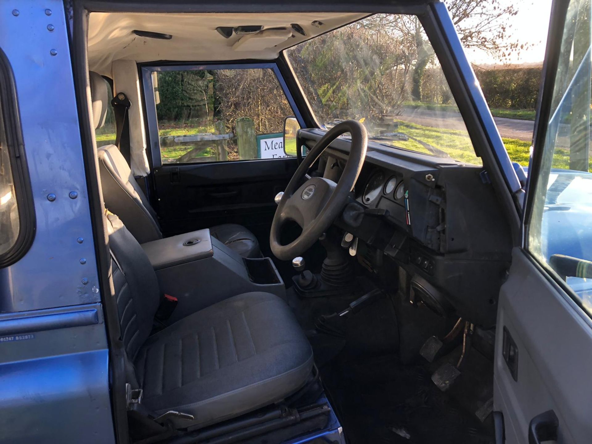 1994 LAND ROVER 110 DEFENDER TDI 2.5 DIESEL BLUE LIGHT 4X4 UTILITY *NO VAT* - Image 10 of 13