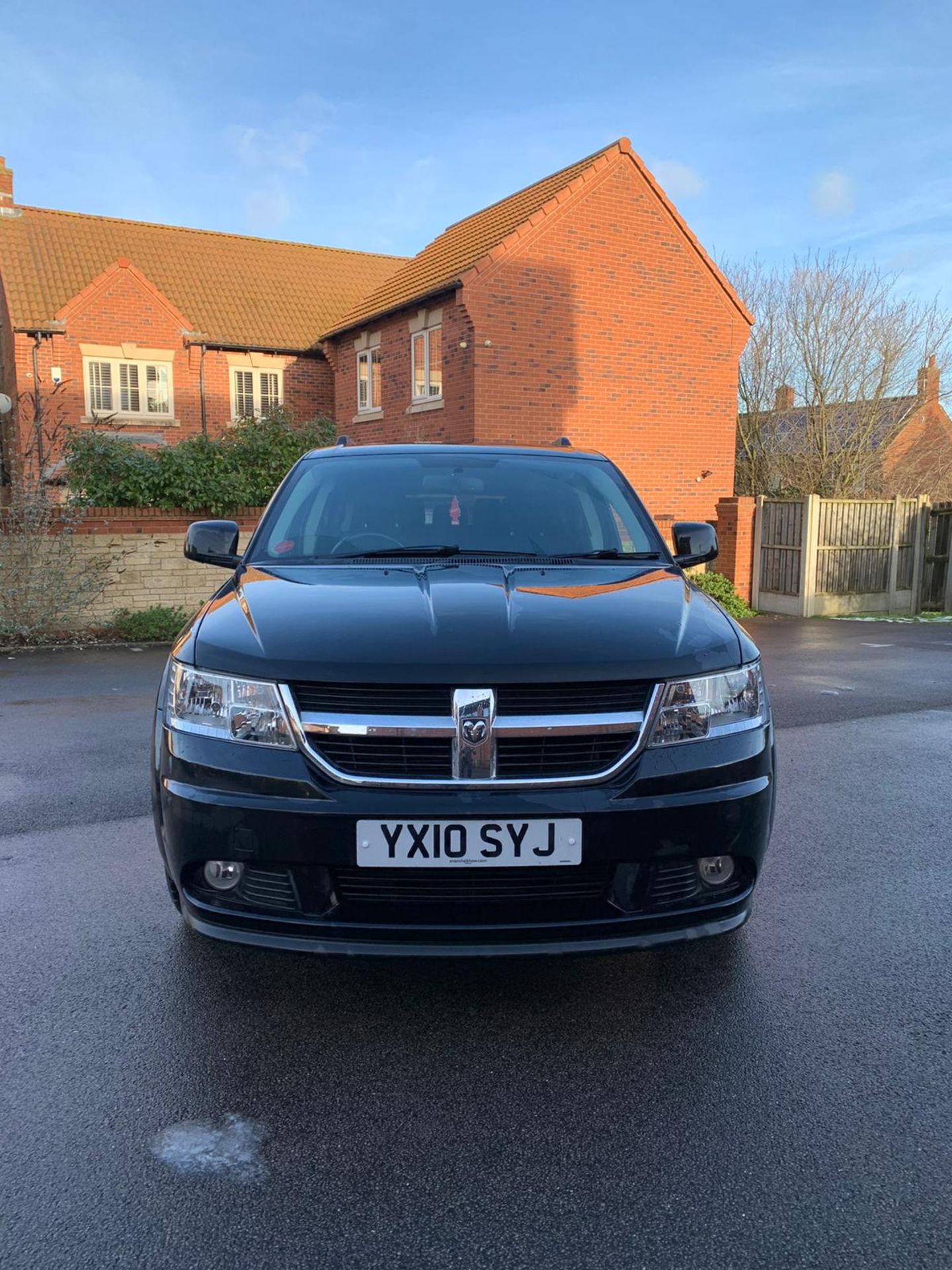 2010/10 REG DODGE JOURNEY SXT CRD 2.0 DIESEL BLACK MPV 7 SEAT, SHOWING 4 FORMER KEEPERS *NO VAT* - Image 2 of 17