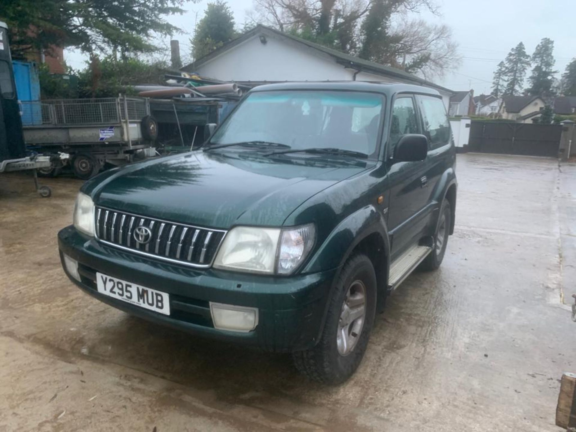 2001/Y REG TOYOTA LANDCRUISER COLARADO GX 3.0 DIESEL GREEN, SHOWING 4 FORMER KEEPERS *NO VAT* - Image 3 of 13