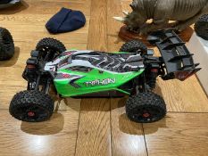 ARRMA TYPHON RC CAR, ALL WORKS, C/W 2 BATTERIES, REMOTE, LIKE NEW BOUGHT 2 WEEKS AGO (BOXED) *NO VAT