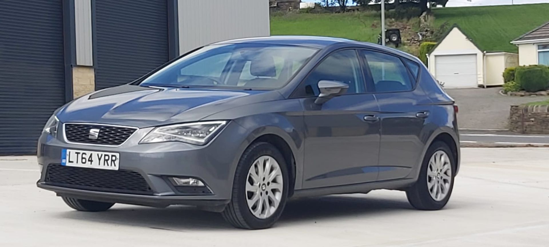 2014/64 REG SEAT LEON SE TECHNOLOGY TDI 1.6 DIESEL GREY 5DR HATCHBACK, SHOWING 0 FORMER KEEPERS - Image 3 of 15