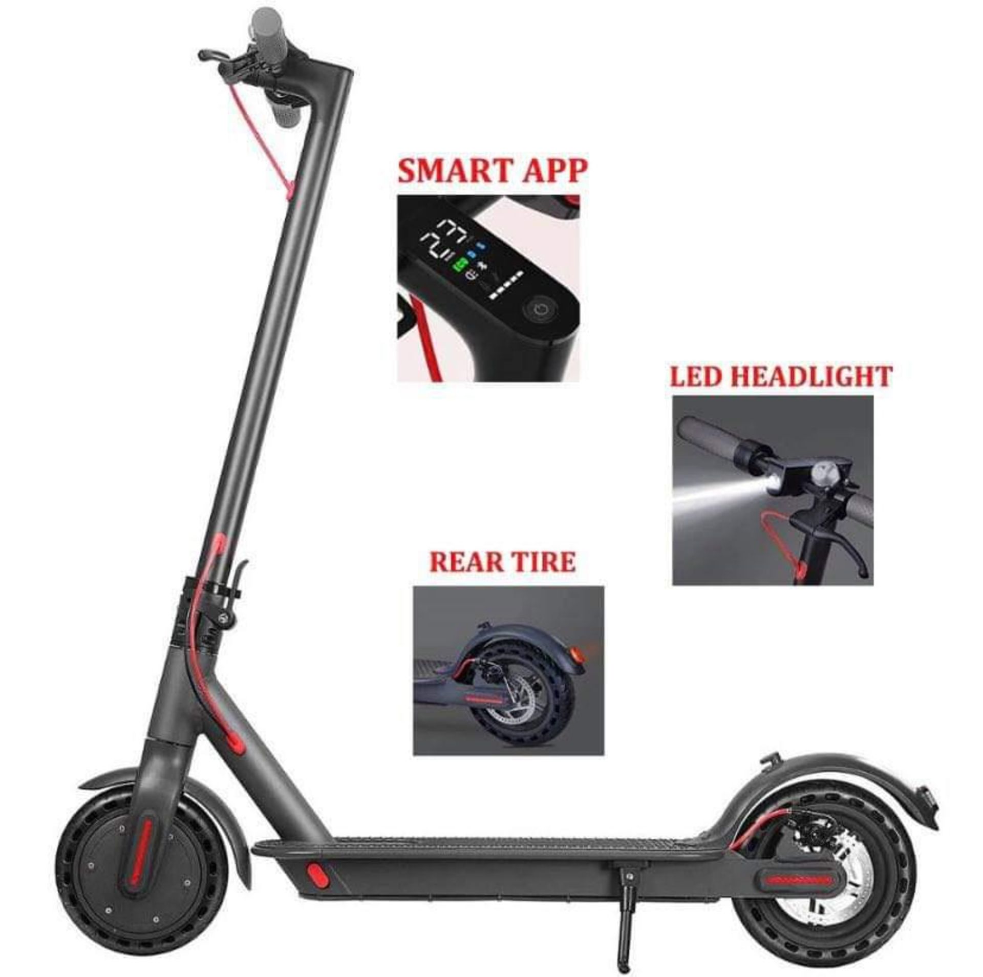 Brand new foldable electric scooter *NO VAT* - Image 2 of 16